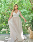 Hepburn Skirt in Champagne