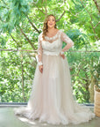 Hepburn Skirt in Champagne