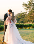 Lorelai Gown - with Detachable Swing sleeves