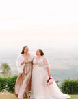 Lani Gown - with Detachable Swing Sleeves