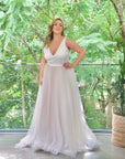 Hepburn Skirt in Champagne