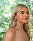 Amoura Earrings - Rose Gold
