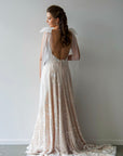 Izabella Gown - with Detachable Bows