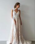Izabella Gown with Detachable Bows