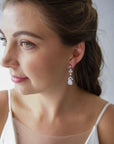 The Kendra Drop Earrings - Silver