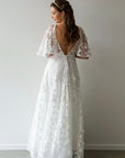 Hannah Gown with Tulle Underlay
