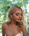 Liana Starburst Earrings - Silver
