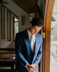 Patterned Tie - Light Blue