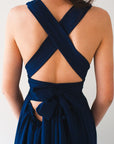 Sabene Gown - Stretch (Navy) | Sale