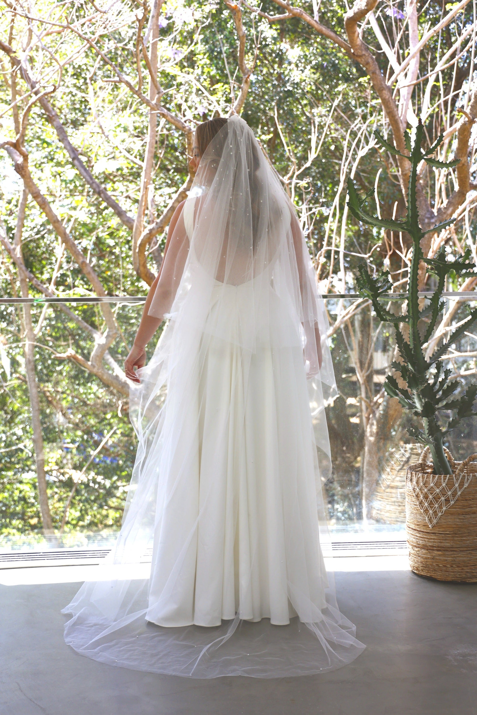 Veil with Pearls