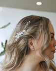 Silvy Hair Comb - Silver