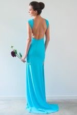 Anastasia Gown - Aqua | Sale