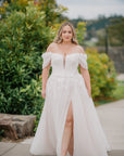 Kaylee Gown - with Detachable Sleeves