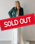 Lizzie Beth Fur Jacket (Forest Green) | Sample