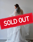 Belle Veil with Daniella Lace Trim | Sample