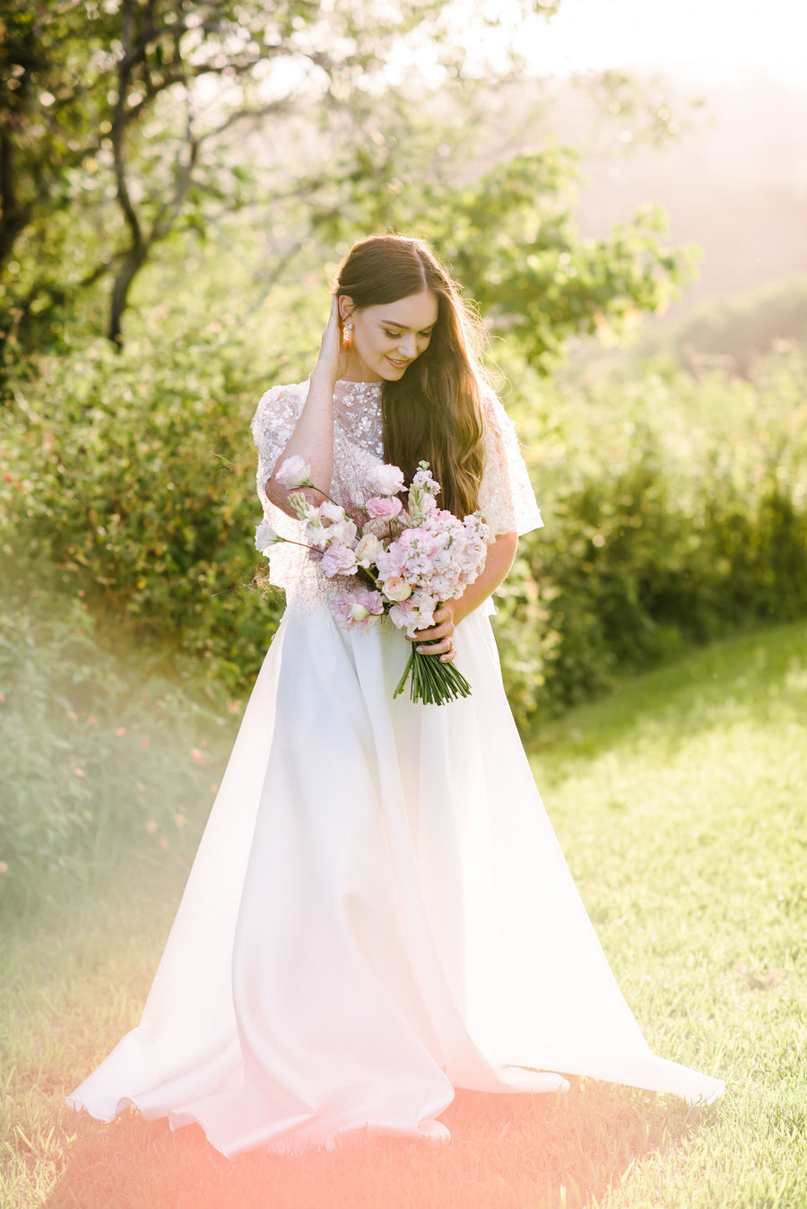 Two Piece Wedding Dress - Isaac Bodice
