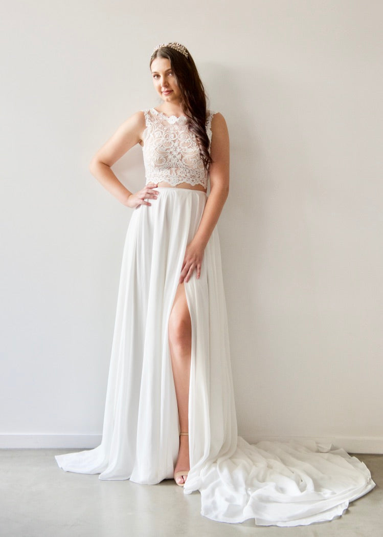 Two Piece Wedding Dress -Gia Skirt