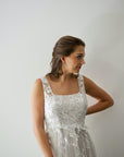 Imani Gown with Removable Sleeves | Sample