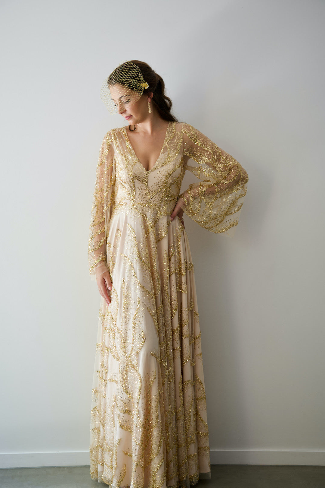 Indigo Gown