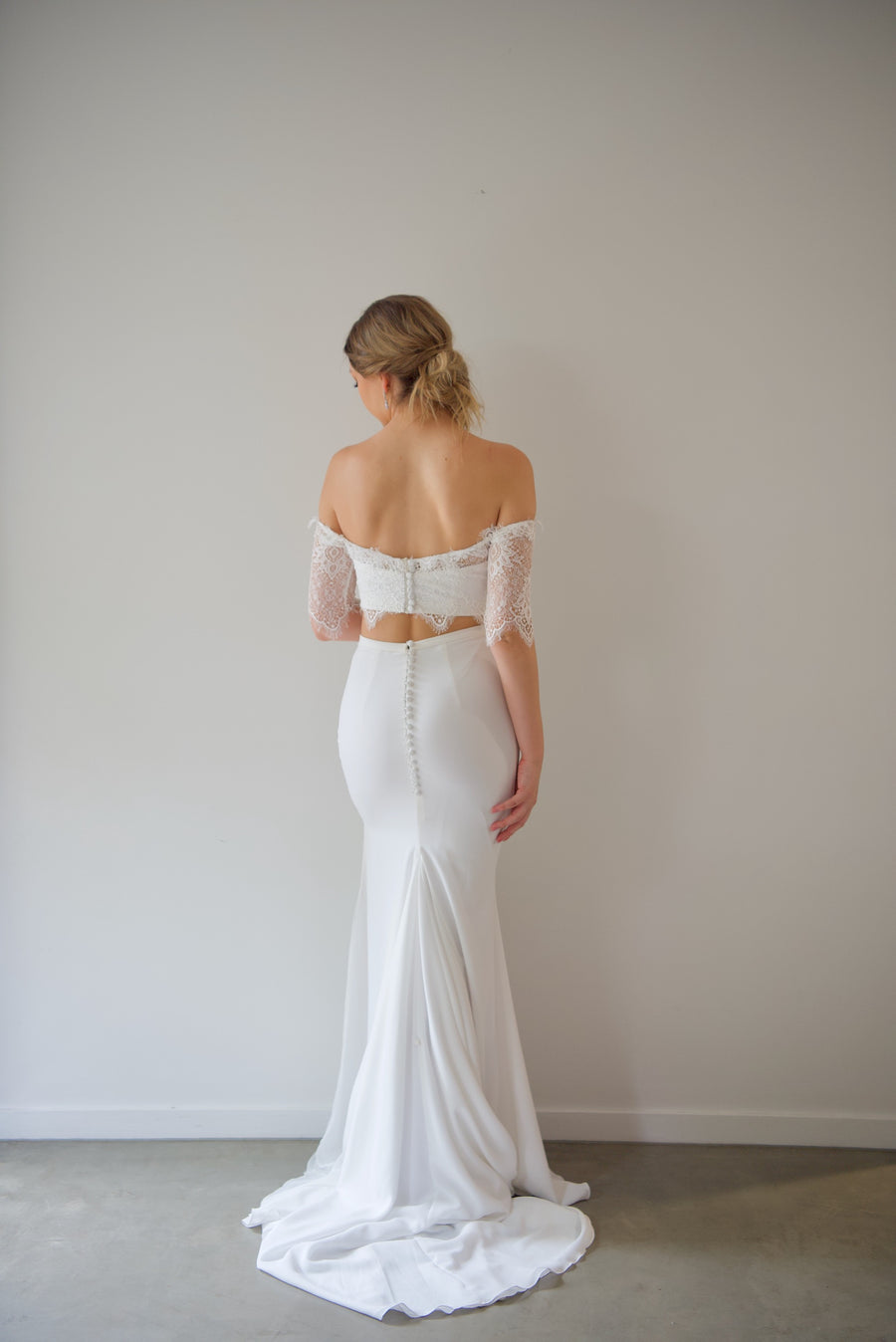 Two Piece Wedding Dress - Heidi Bodice