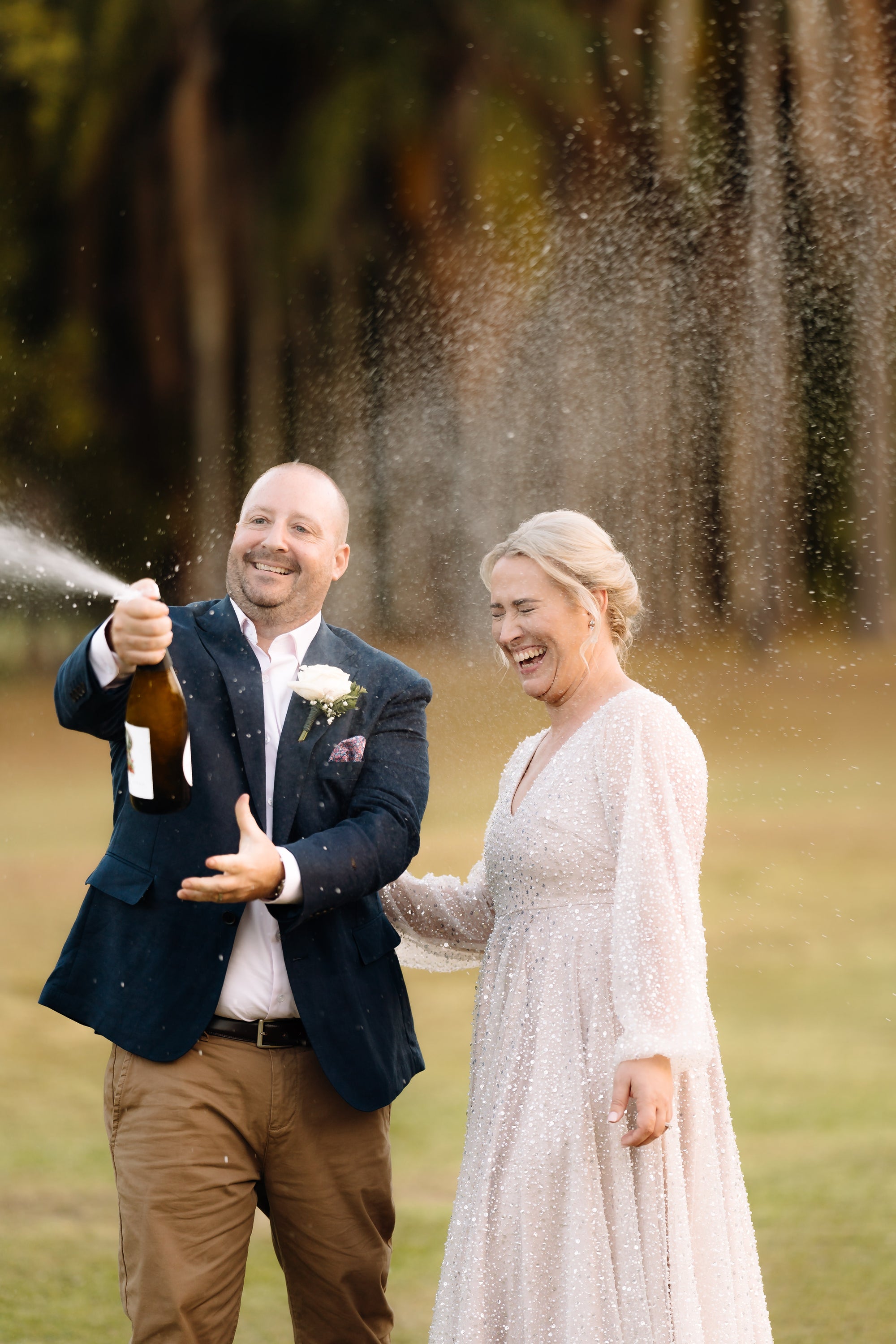 Blushing Bride Amy and Ryan Love Story