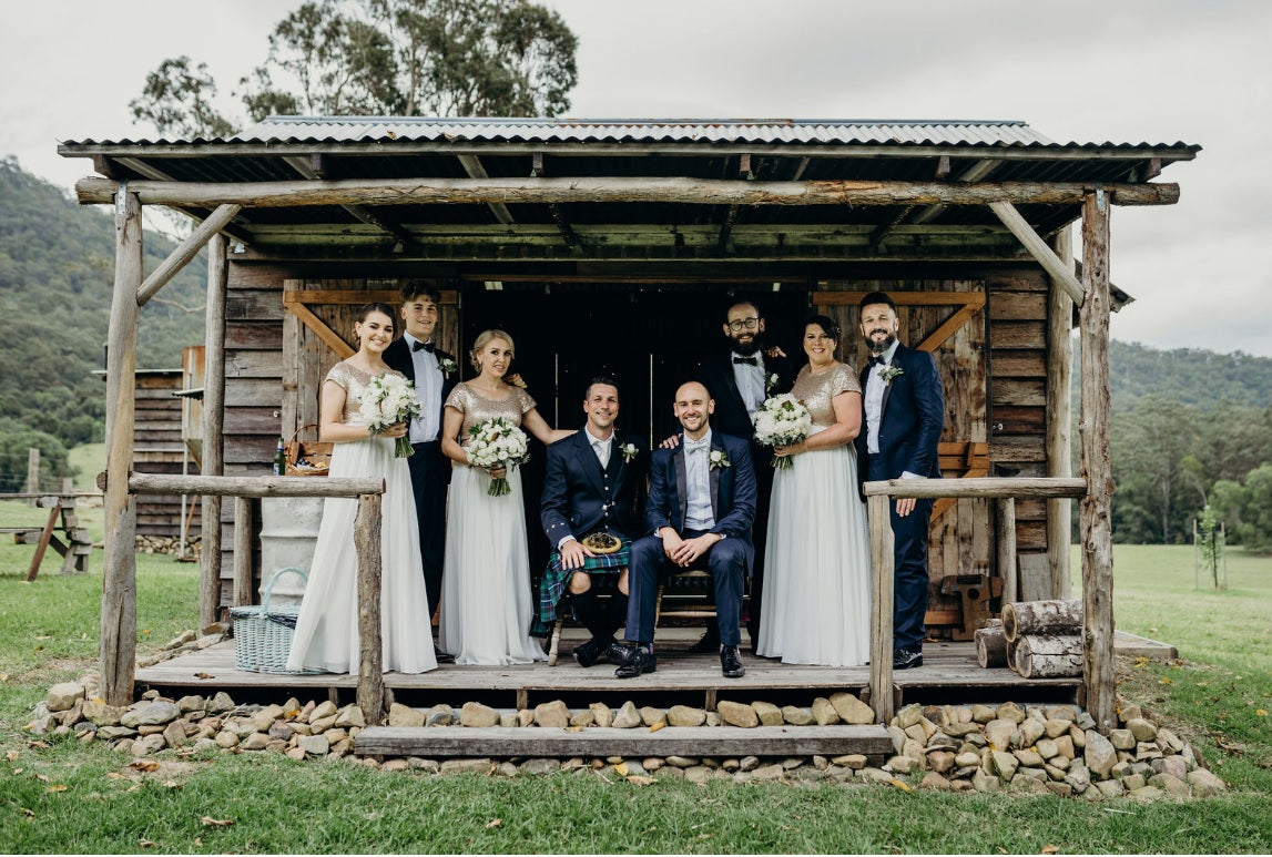 WFML Real Couple Scott & Keith's beautiful wedding as featured in SAME SAME WEDDINGS MAGAZINE SIXTH EDITION  & BRISBANE WEDDINGS MAGAZINE SPRING2020