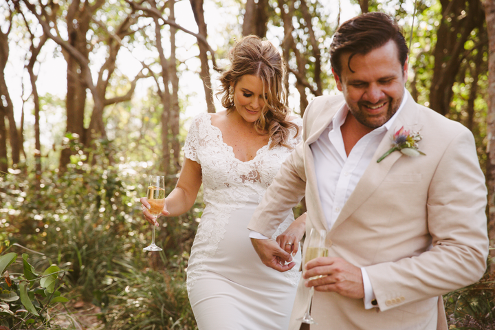 Hayley's WFML Real Wedding - Brisbane Wedding Gown Design
