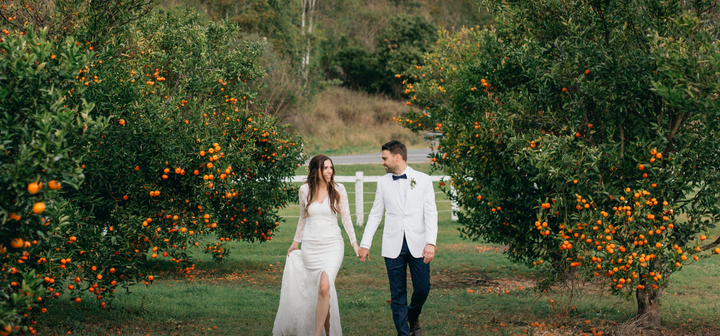 WFML REAL BRIDE: ANNELISE & SAM - WEDDING GOWN DESIGN
