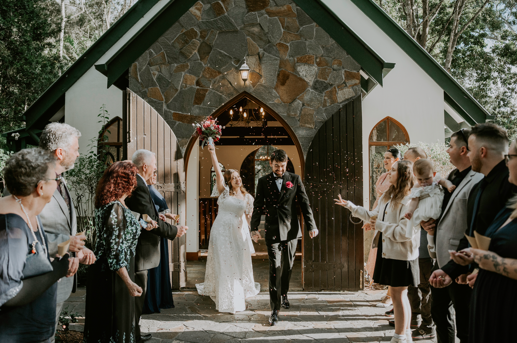 Katherine and Rhys - A Love Story in Lace and Lights