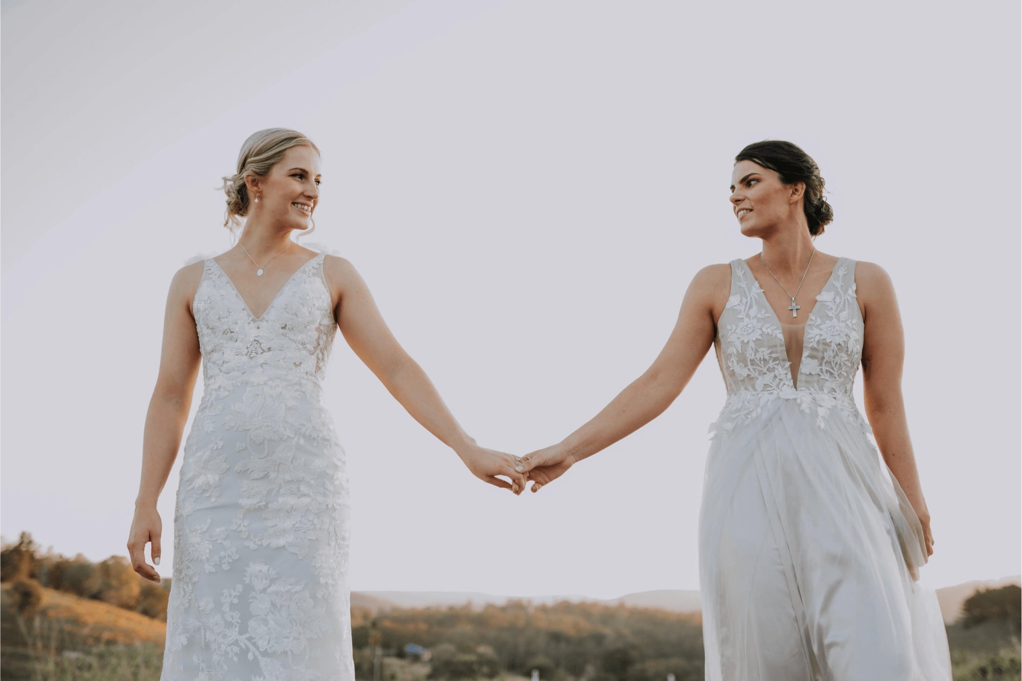 Blushing Bride: Eminee and Bethany love story