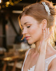 The Jojo Earring - Rose Gold