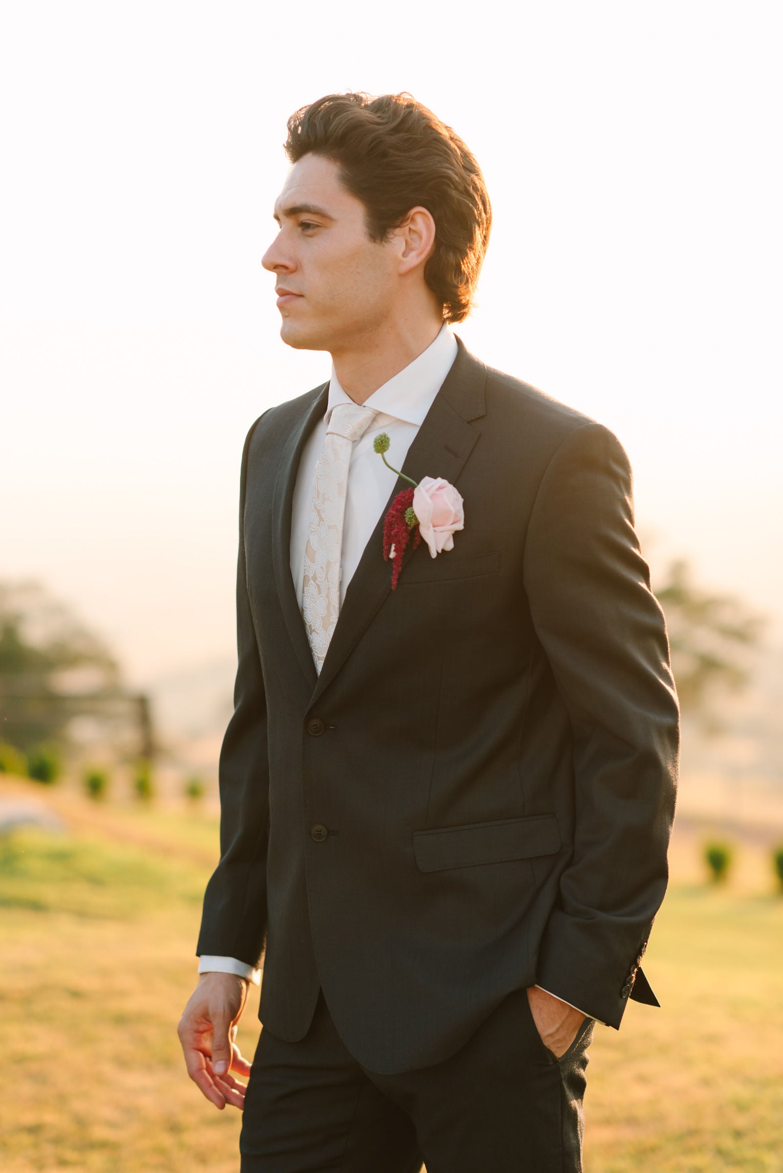 Custom Made-to-Order Suit - Charcoal Grey