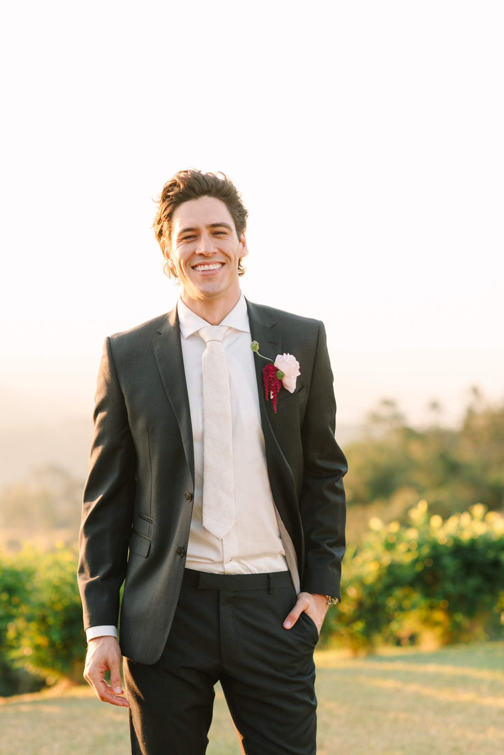 Custom Made-to-Order Suit - Charcoal Grey