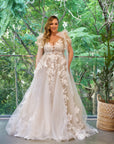 Illiana Gown with Detachable Bows