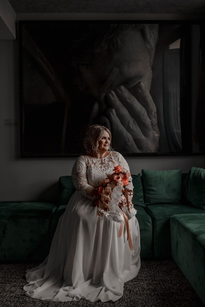 When Freddie Met Lilly Evis - Bodysuit ONLY Sample Wedding Dress