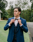 Bow Tie - Gold Floral