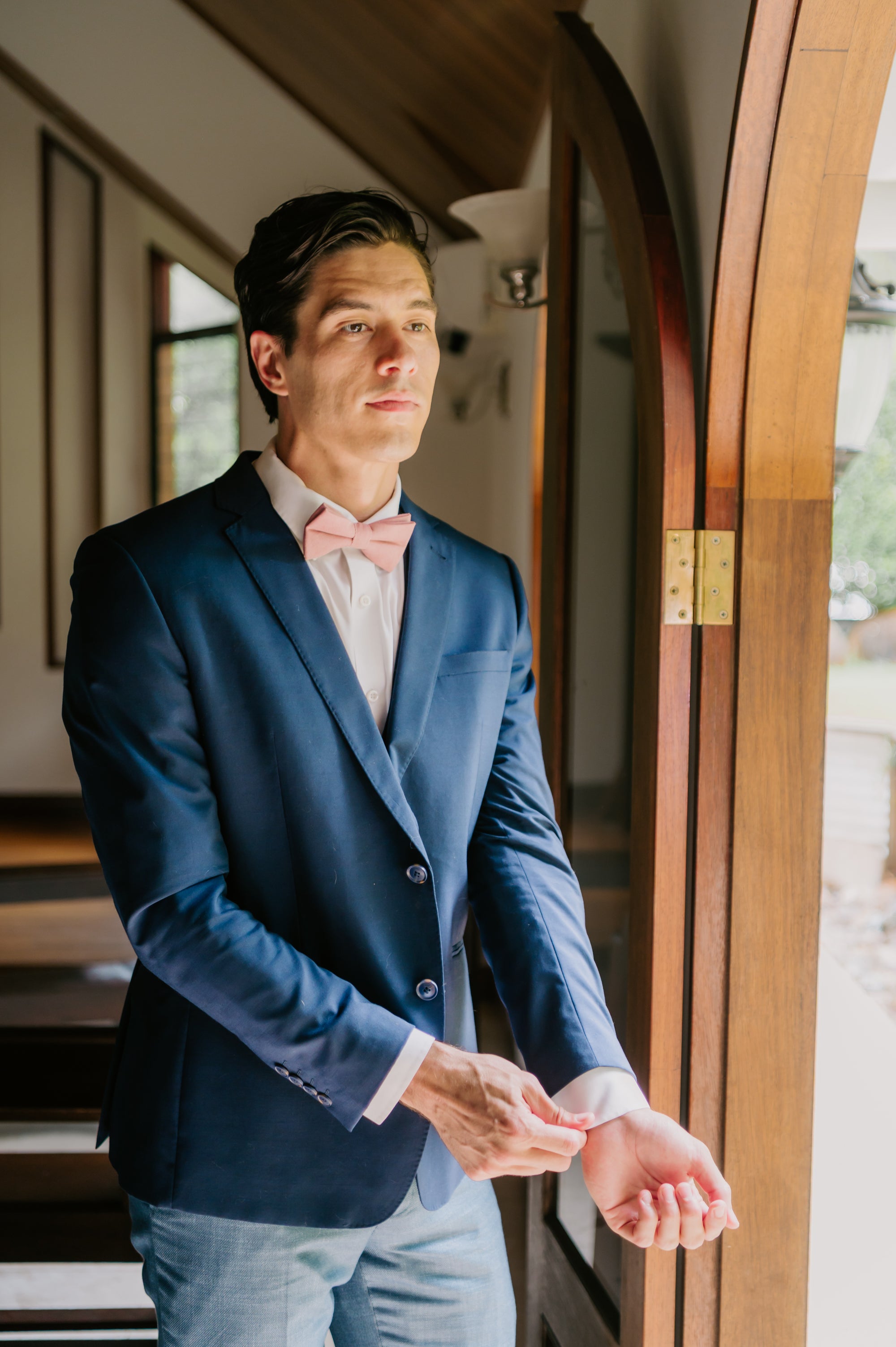 Bow Tie - Cotton Pink