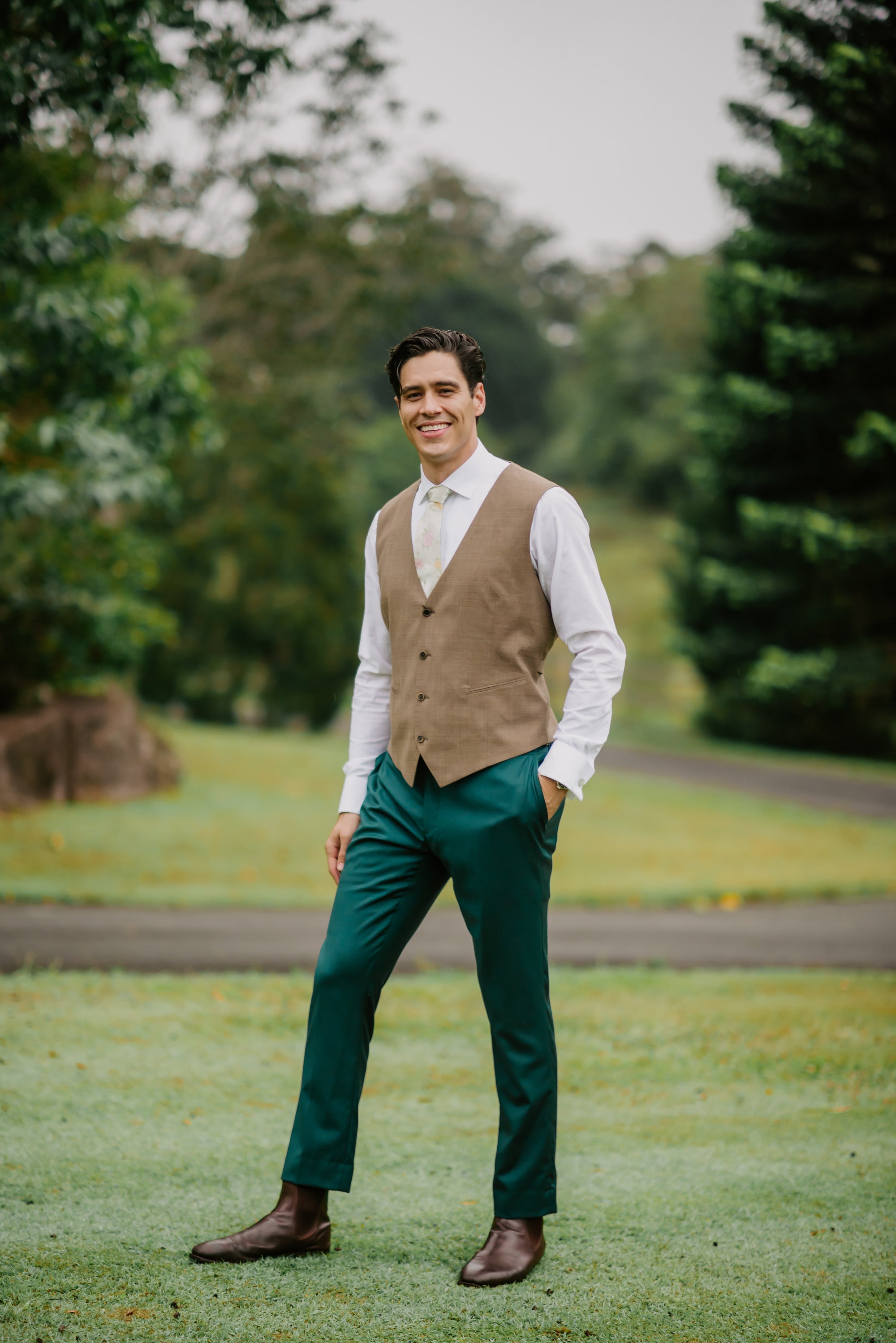 Made to Order Vest - Oak