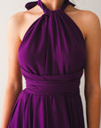 Sabene Gown - (Stretch) Purple | Sale