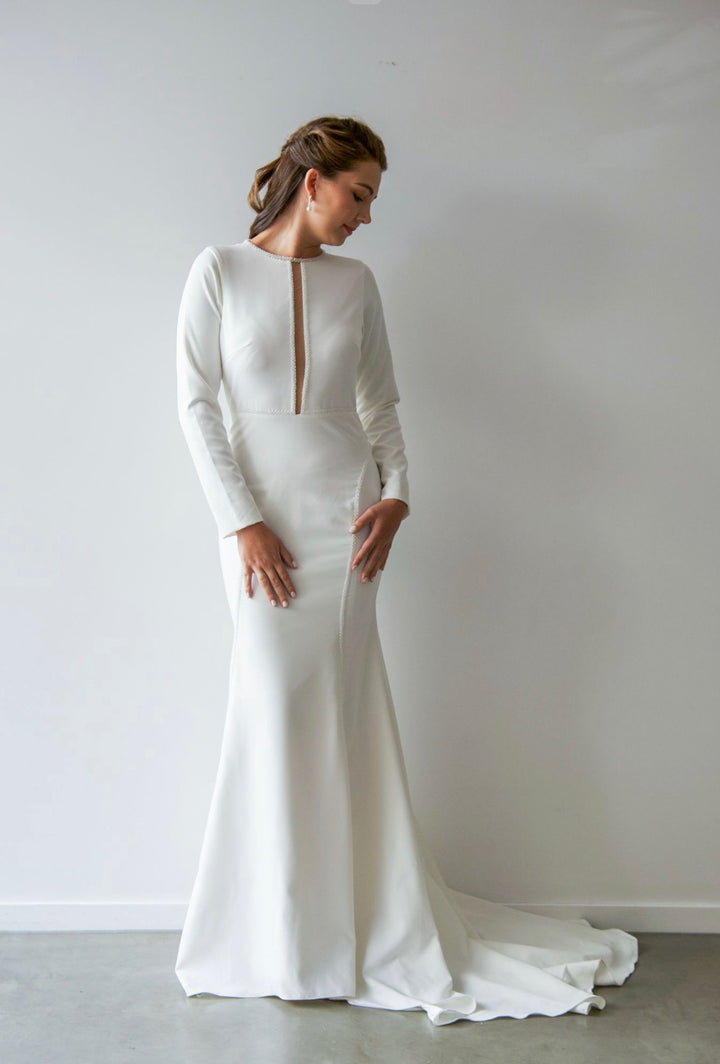 Sheath Wedding Dress