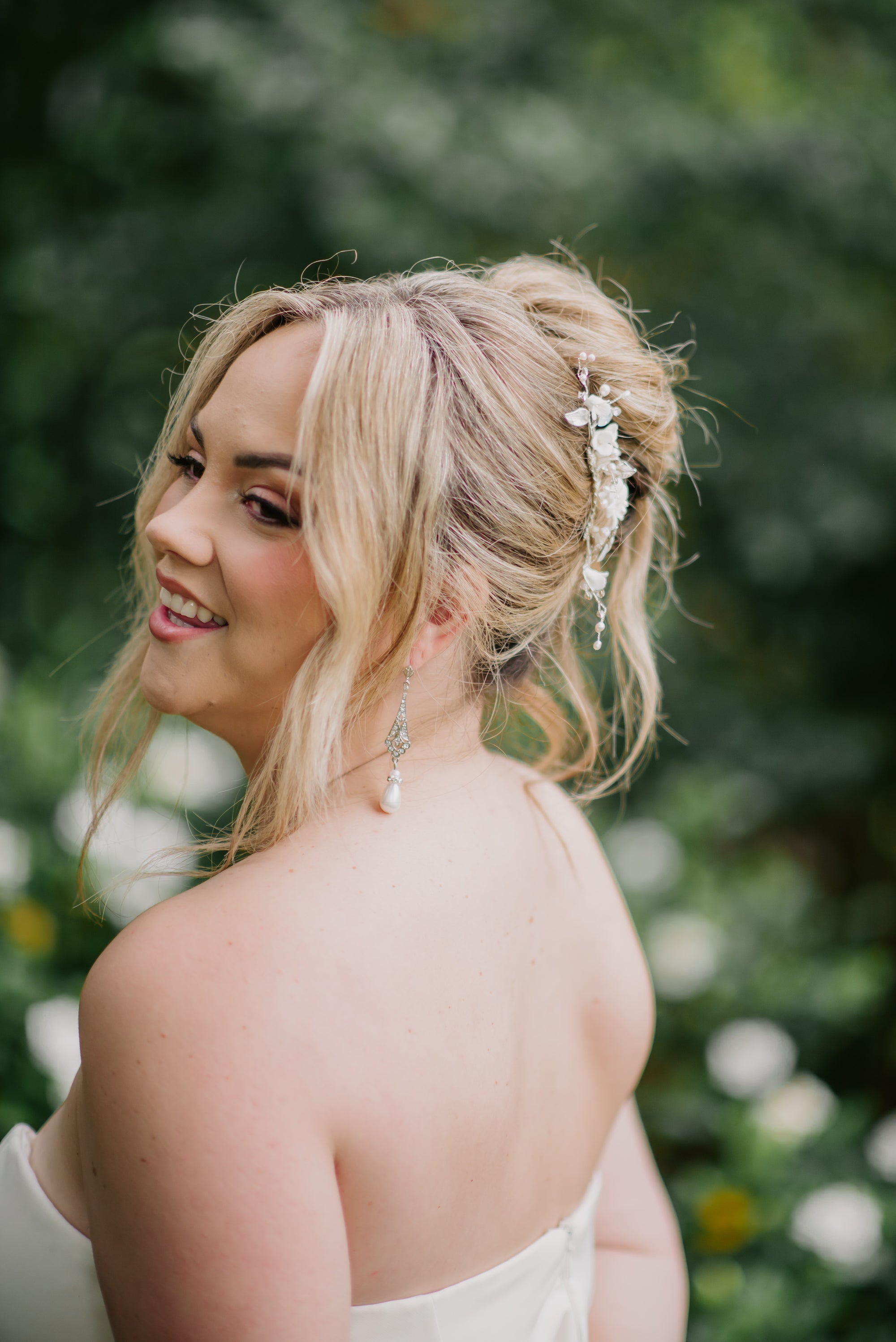 Hannah Hair Comb - Silver