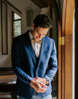 Bow Tie - Herringbone Champagne