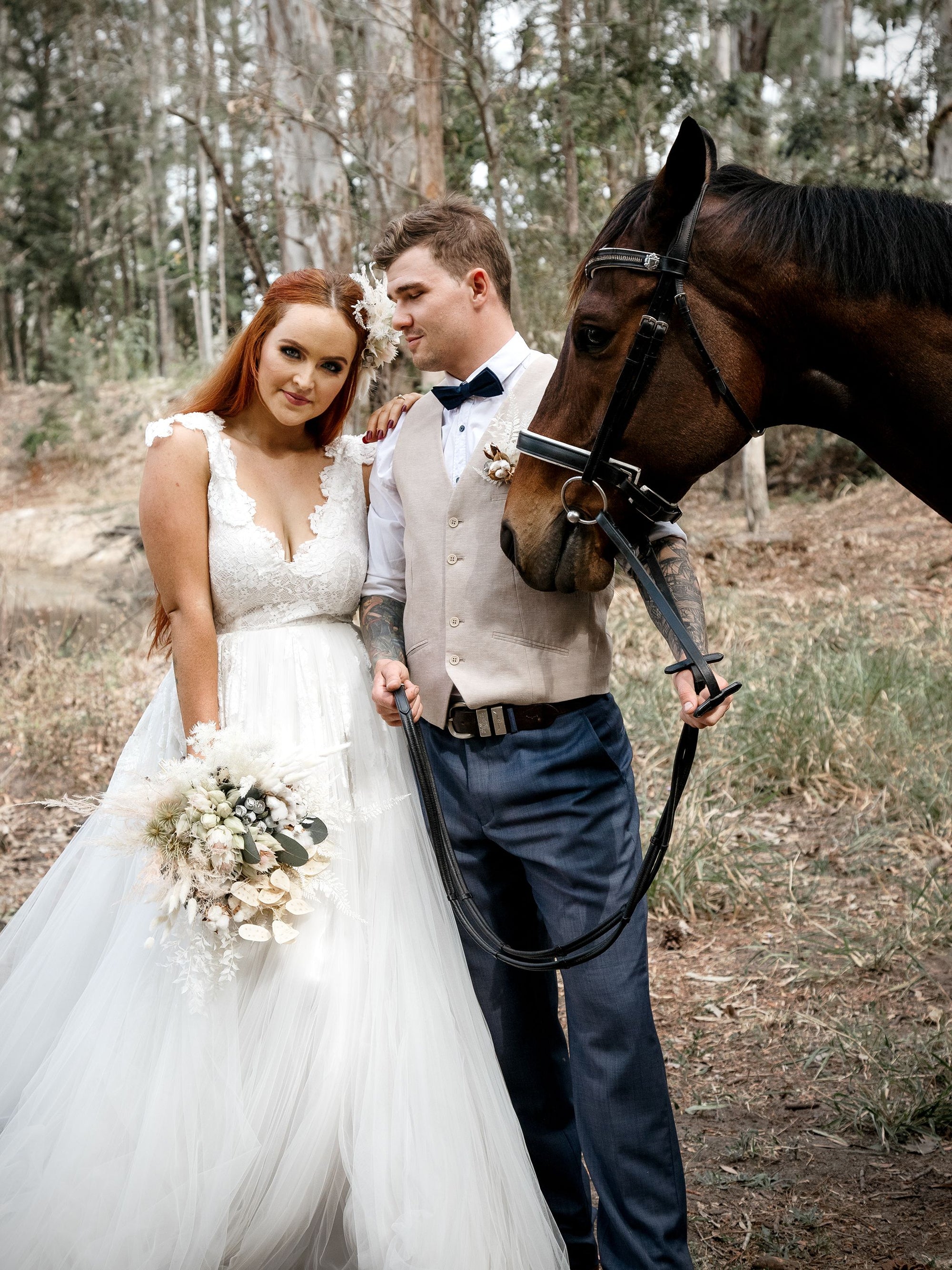 Nikita Gown with Lace | sample