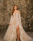 Kehlani Gown with Removable Sleeves