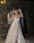 Kehlani Gown with Removable Sleeves