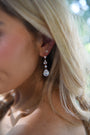 Kendra Drop Earrings - Rose Gold