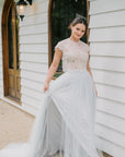 Hepburn Skirt - Blue