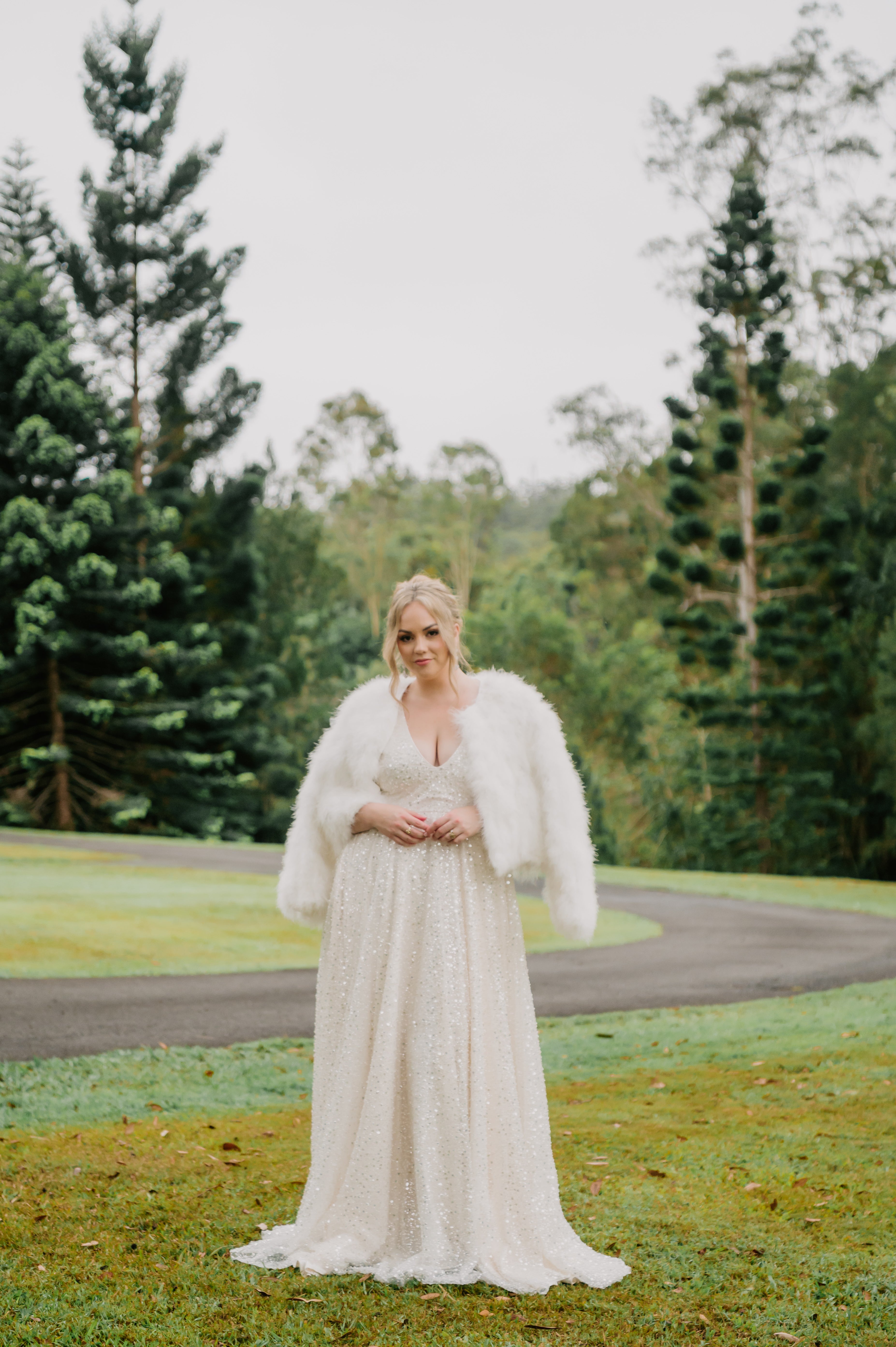 Lizzie Beth Fur Jacket - No Collar Off White – When Freddie met Lilly