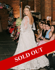 Imani Gown with Removable Sleeves | Sample