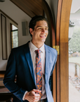 Custom Made To Order Suit - Blue